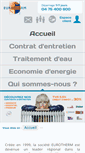 Mobile Screenshot of eurotherm-france.com